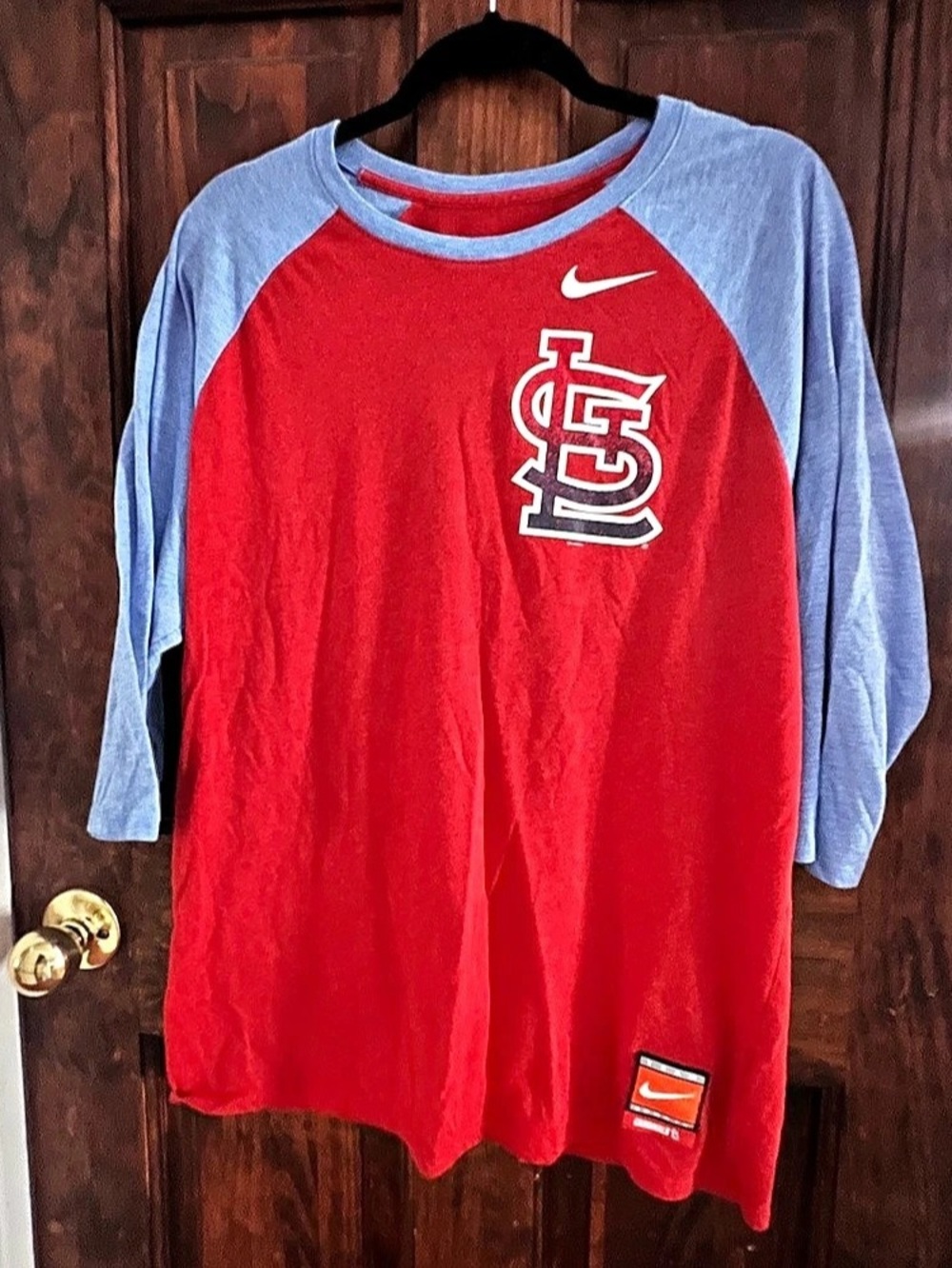 Nike Cooperstown Collection St. Louis Cardinals Long Sleeve Size XL